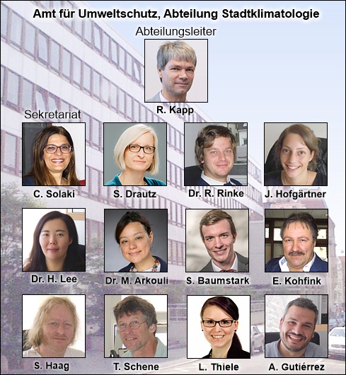 Abteilung Stadtklimatologie